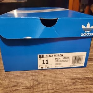 Nizza slip-on black Adidas Originals Mens 11